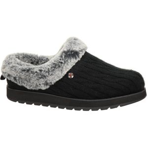 Bobs by Skechers pantoffels zwart/grijs