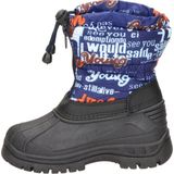 Snow Fun jongens snowboot - Zwart multi