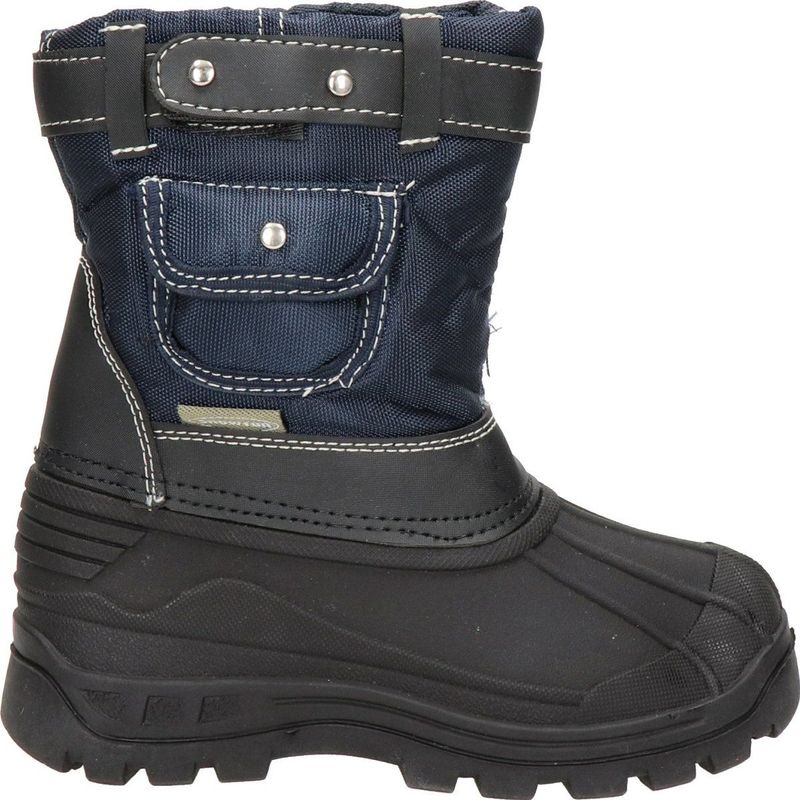 Snow Fun - Kids Snowboot - Blauw - Rubber - Fake Fur Binnenvoering