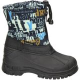 Snow Fun jongens snowboot - Blauw multi