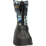 Snow Fun jongens snowboot - Blauw multi