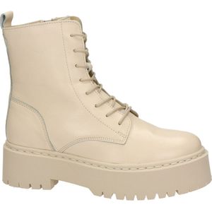 Nelson dames veterboot - Off White - Maat 40