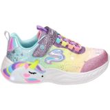 Skechers Unicorn Sneakers met Lichtjes Roze/Multi