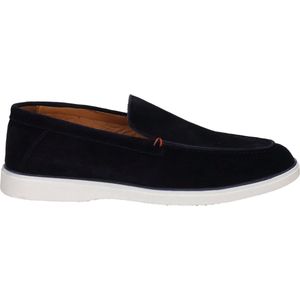 Nelson Suède Loafers Donkerblauw