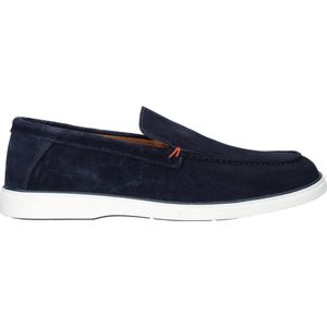 Nelson - Heren Loafer - Blauw - Suède - Uitneembaar Voetbed