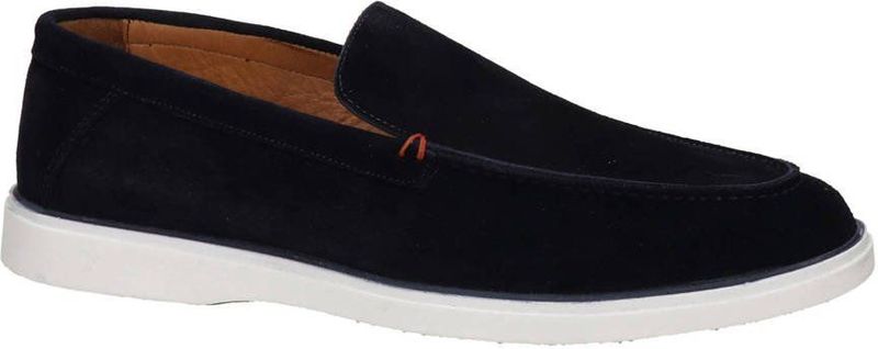 Nelson Suède Loafers Donkerblauw