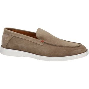 Nelson Suède Loafers Beige