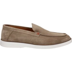 Nelson Suède Loafers Beige