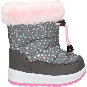 Snowfun - Snowboots - Meisjes - Nylon - Met Fake Fur Voering - Stippen Print