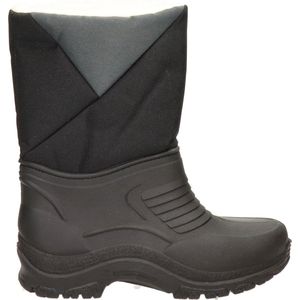 Snow Fun - Snowboot - Zwart - Rubber - Warm Gevoerd