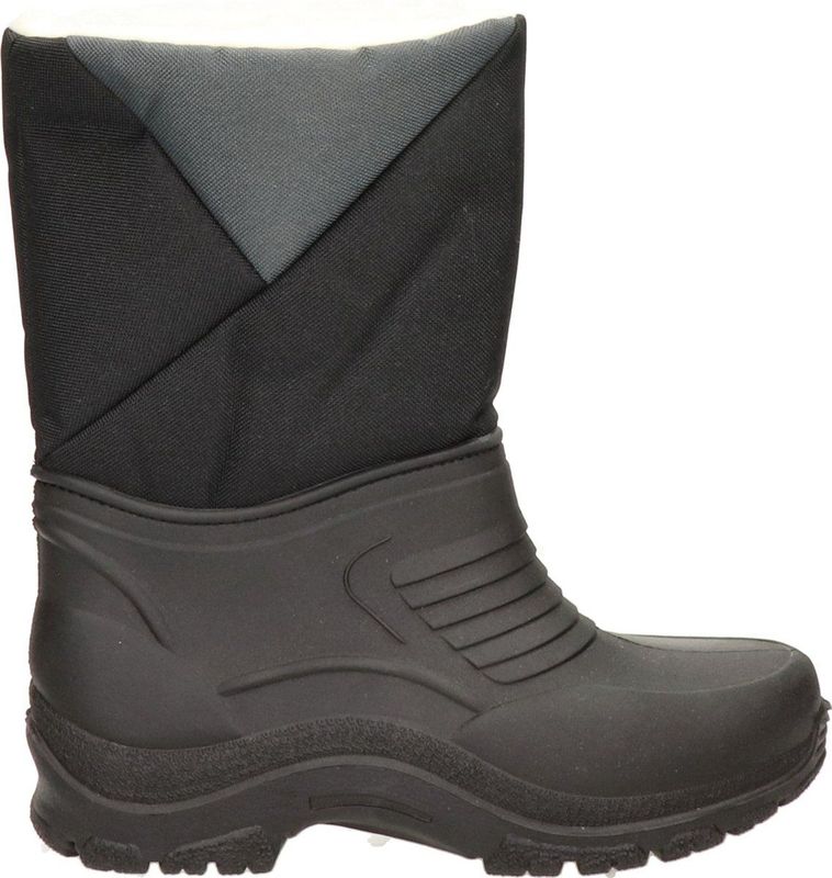 Snow Fun - Snowboot - Zwart - Rubber - Warm Gevoerd