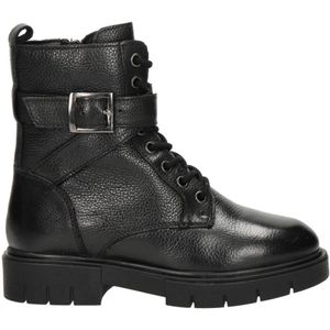 Nelson Maxion meisjes veterboot - Zwart - Maat 38