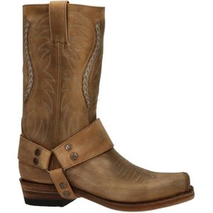 Sendra Seta Leren Cowboylaarzen Cognac