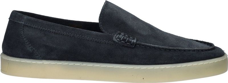 Nelson Ramon - Heren Mocassin - Blauw - Hoogwaardig Suède