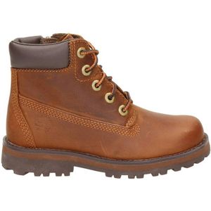 Timberland - Courma Kid - Veterboots - Cognac - Nubuck - Rits- en Vetersluiting