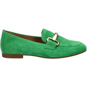 Gabor Su�ède Loafers met Gesp Groen