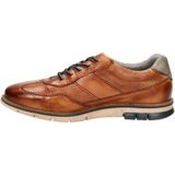 Bugatti leren veterschoenen cognac