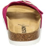 Nelson - Dames Slipper - Fuchsia - Suède - Gevoerd met Leer