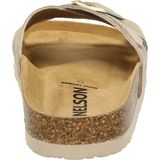 Nelson - Dames Slipper - Taupe - Suède - Comfortabele Banden
