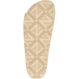 Nelson - Dames Slipper - Taupe - Suède - Comfortabele Banden