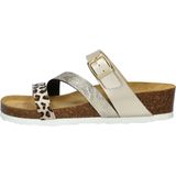 Nelson - Slippers - Goud - Imitatieleer - Memory Foam Voetbed