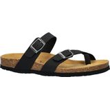 Nelson - Dames Slipper - Zwart - Gezondheidsslippers