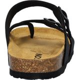 Nelson - Dames Slipper - Zwart - Gezondheidsslippers