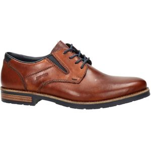 Rieker - Nelson - Leren Veterschoenen - Cognac