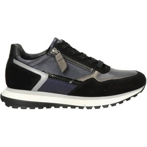 Gabor Leren Sneakers Donkerblauw