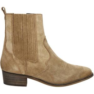 Nelson suède cowboylaarzen beige