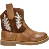 Nelson - Enkellaarsjes - Meisjes - Leren Buitenkant - Rubber Zool