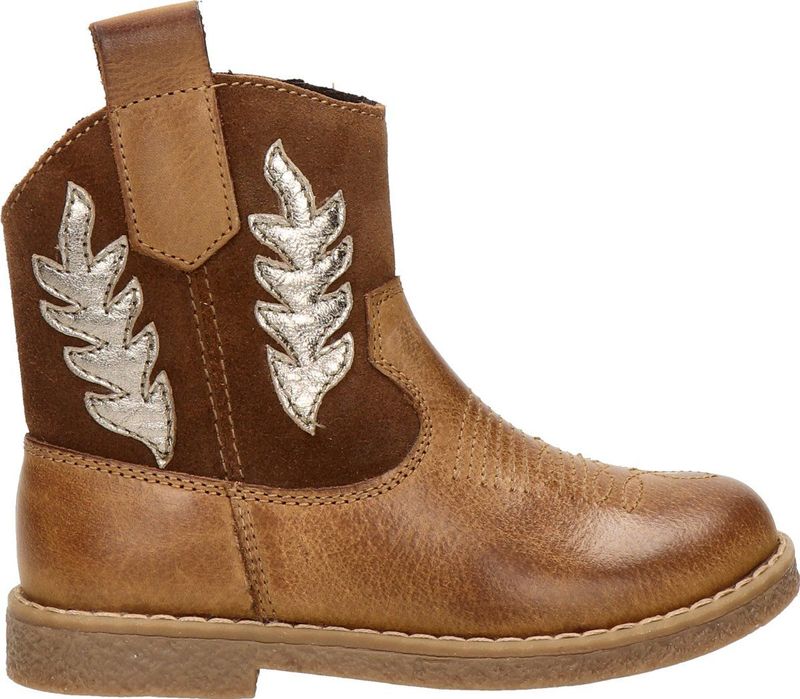 Nelson - Enkellaarsjes - Meisjes - Leren Buitenkant - Rubber Zool