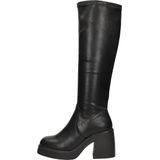 Dolcis - Hoge Laarzen - Zwart - Imitatieleer