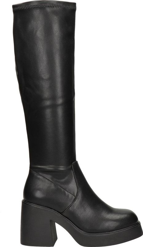 Dolcis - Hoge Laarzen - Zwart - Imitatieleer