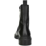 Nelson Leren Enkelboots Zwart