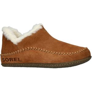 Sorel suède pantoffels cognac