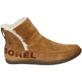 Sorel Gevoerde Suède Enkelboots Cognac