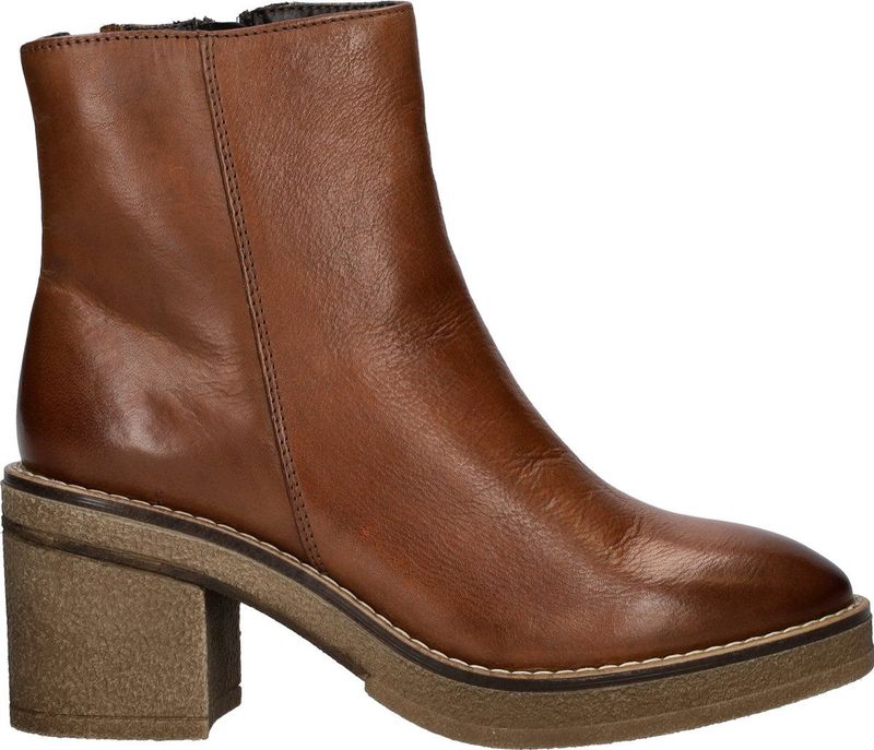 Nelson dames enkellaars - Cognac