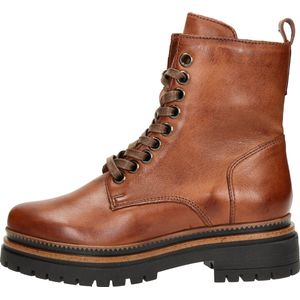 Nelson dames veterboot - Cognac