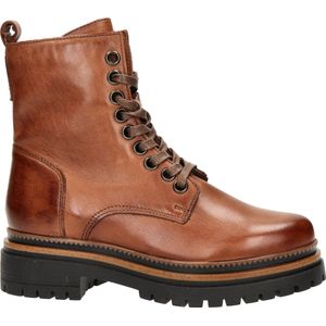 Nelson dames veterboot - Cognac