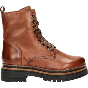 Nelson dames veterboot - Cognac