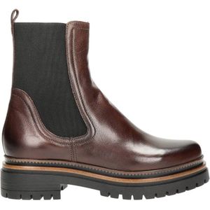 Nelson - Chelsea Boots - Zwart - Leer