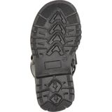Nelson Kids Leren Veterboots Zwart