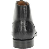 Nelson - Nette Schoenen - Zwart - Leer - Slangenstructuur