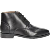 Nelson - Nette Schoenen - Zwart - Leer - Slangenstructuur