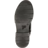 Nelson - Veterboot - Zwart - Leer - Buckles en Ritssluiting