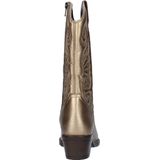 Nelson - Cowboylaars - Goud - Leer - Western-Stiksels