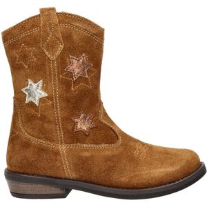 Nelson Kids Suède Cowboylaarzen Cognac