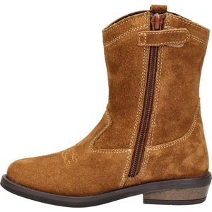 Nelson Kids Suède Cowboylaarzen Cognac