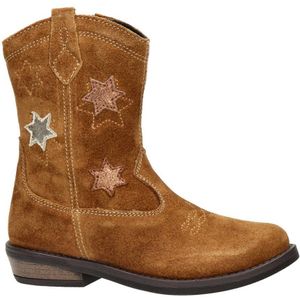 Nelson Kids suède cowboylaarzen cognac